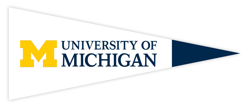 University of Michigan banner