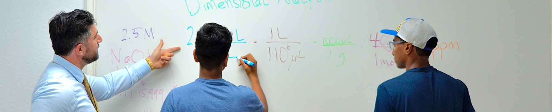 Students at Olympus College Prep tutoring class