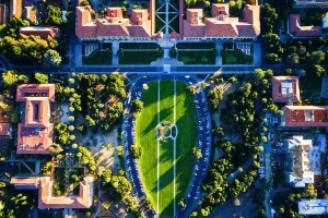 stanford university aerial