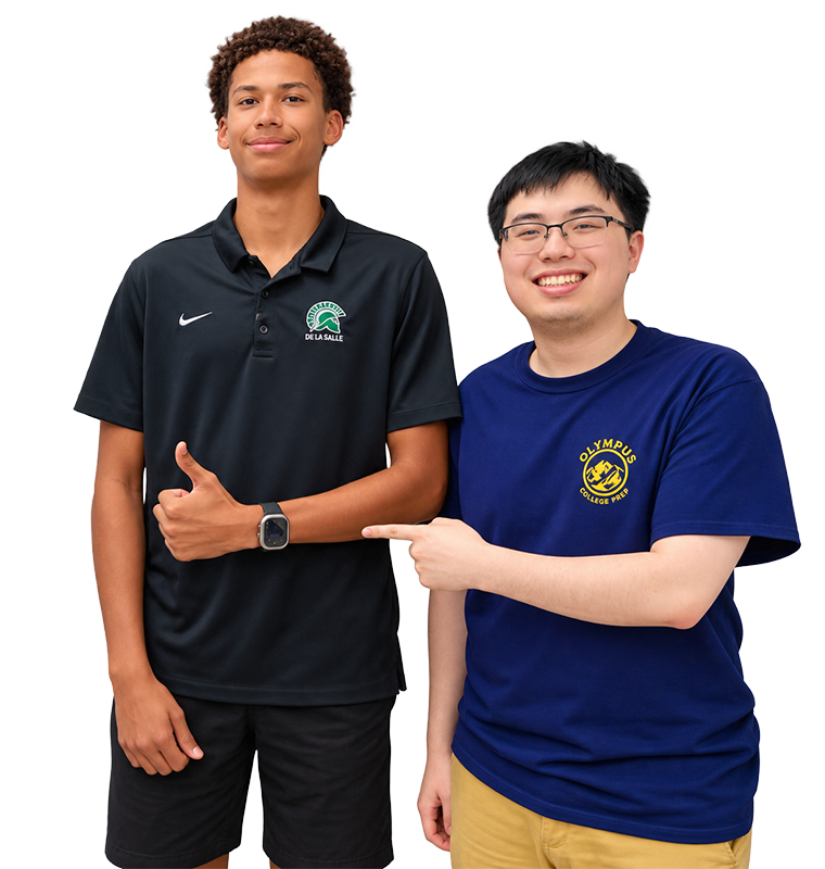 Olympus College Prep Tutor and student